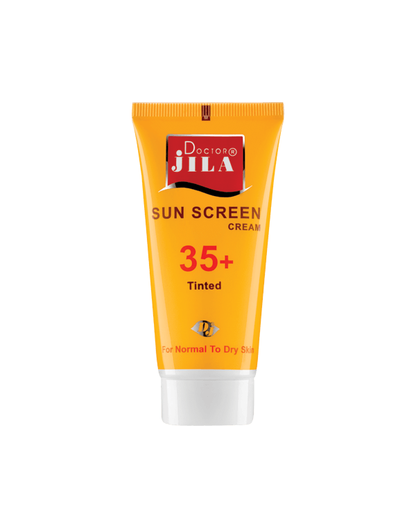 کرم ضد آفتاب دکتر ژیلا رنگی با SPF 35 حجم 50 گرم